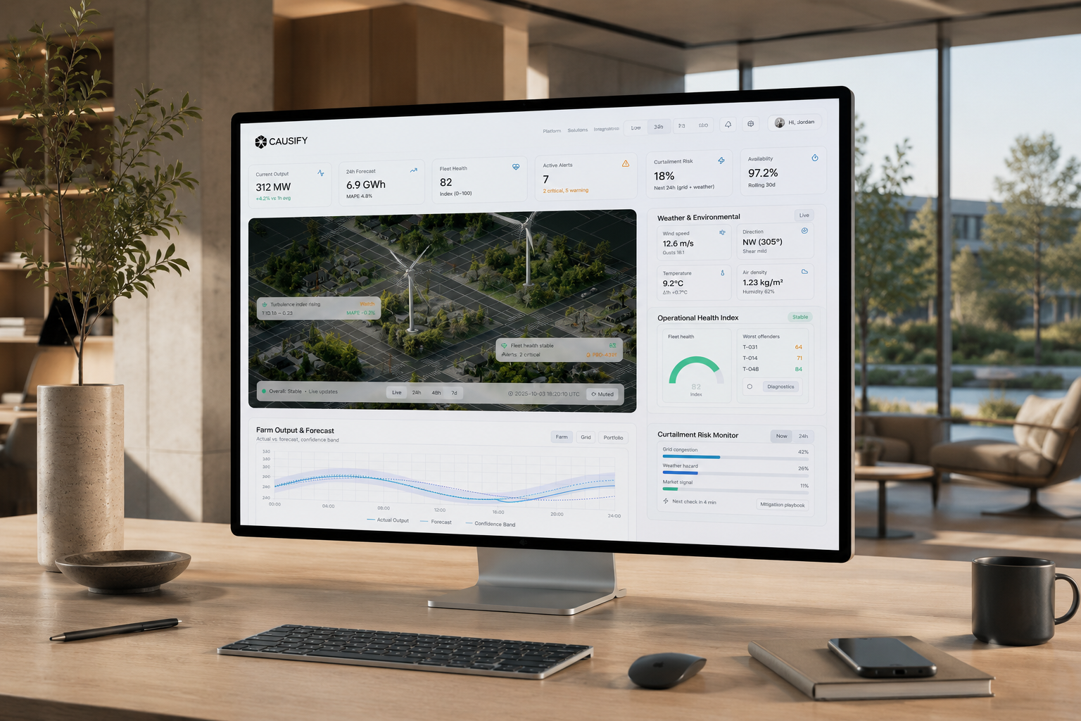 Causify analytics surface