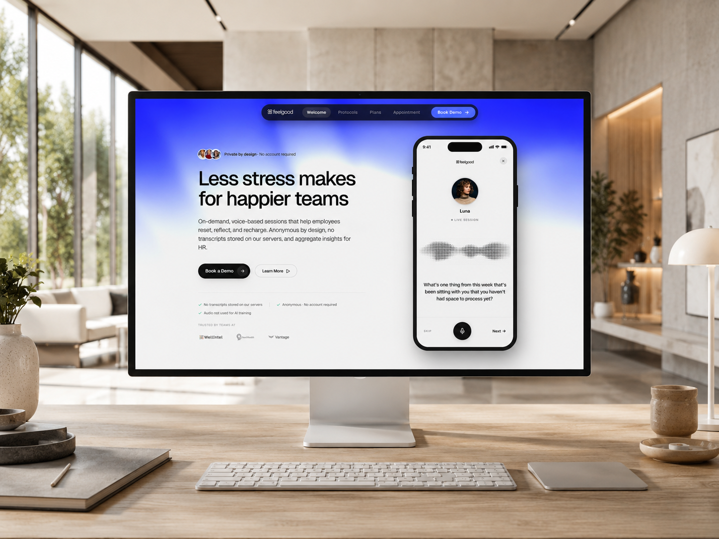 FeelGood marketing site