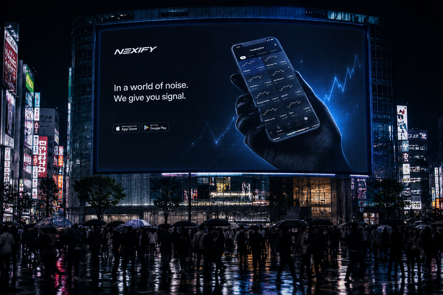 Nexify product UI