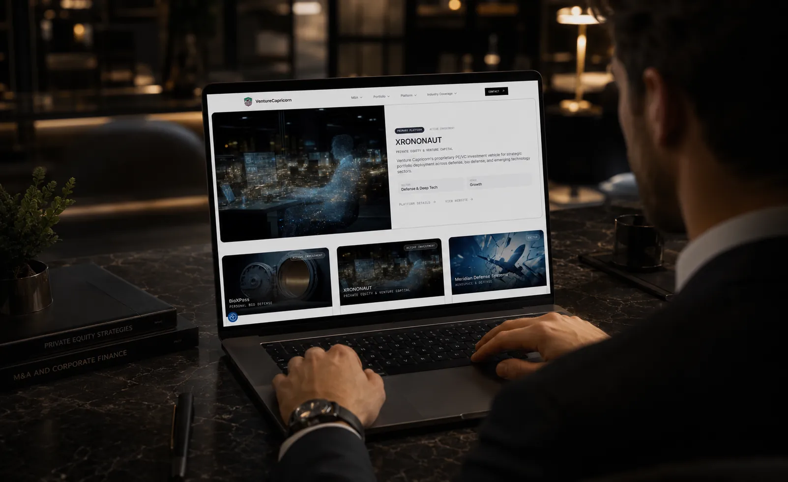 VentureCapricorn portfolio platform