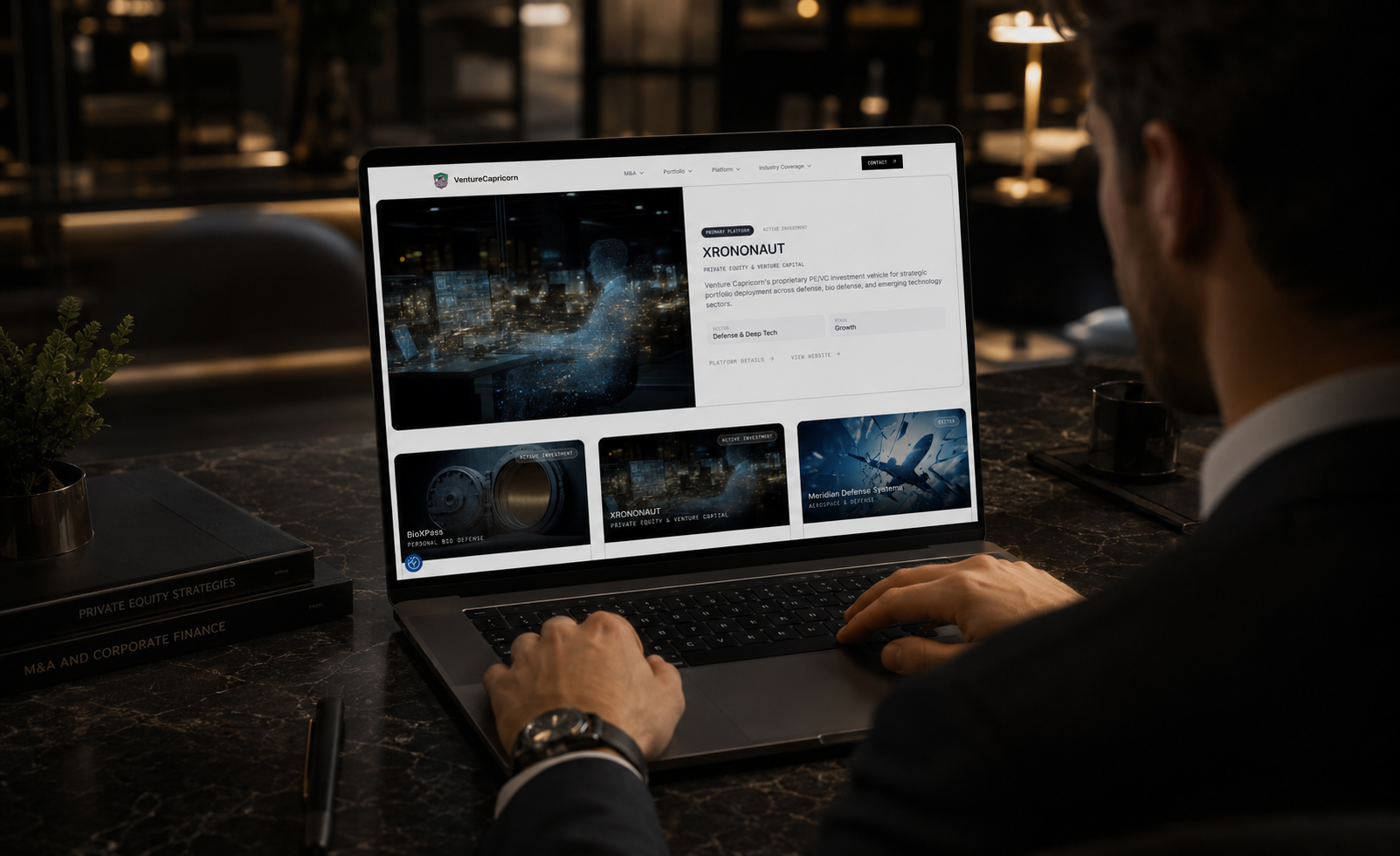 VentureCapricorn portfolio platform